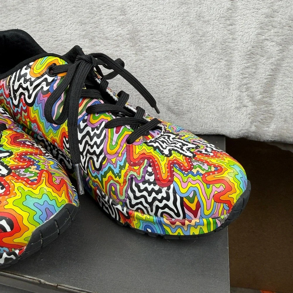 Skechers Uno Infitnite Drip Multi Womens Jen Stark Athletic Sneakers size 7.5‎